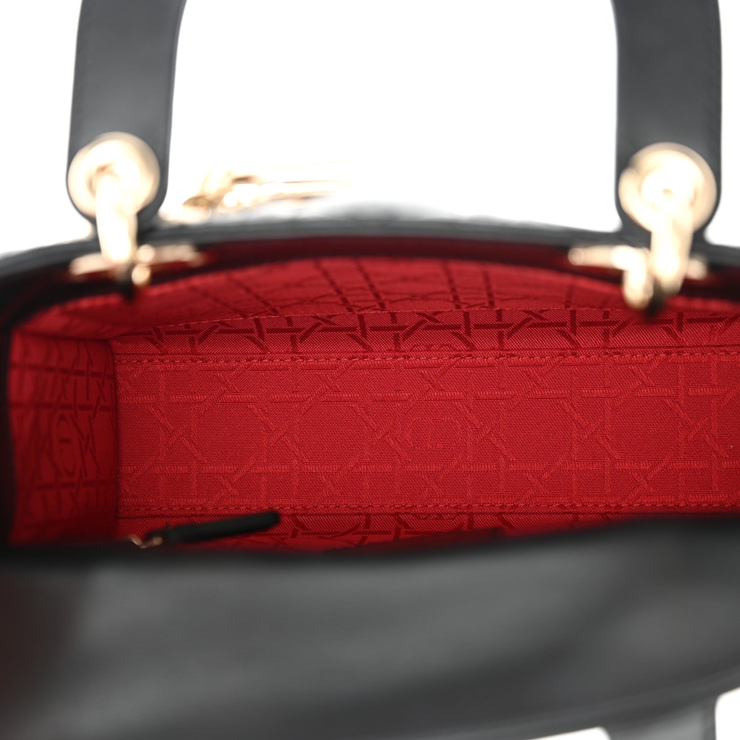 Lambskin Cannage Small My ABCDior Lady Dior Black