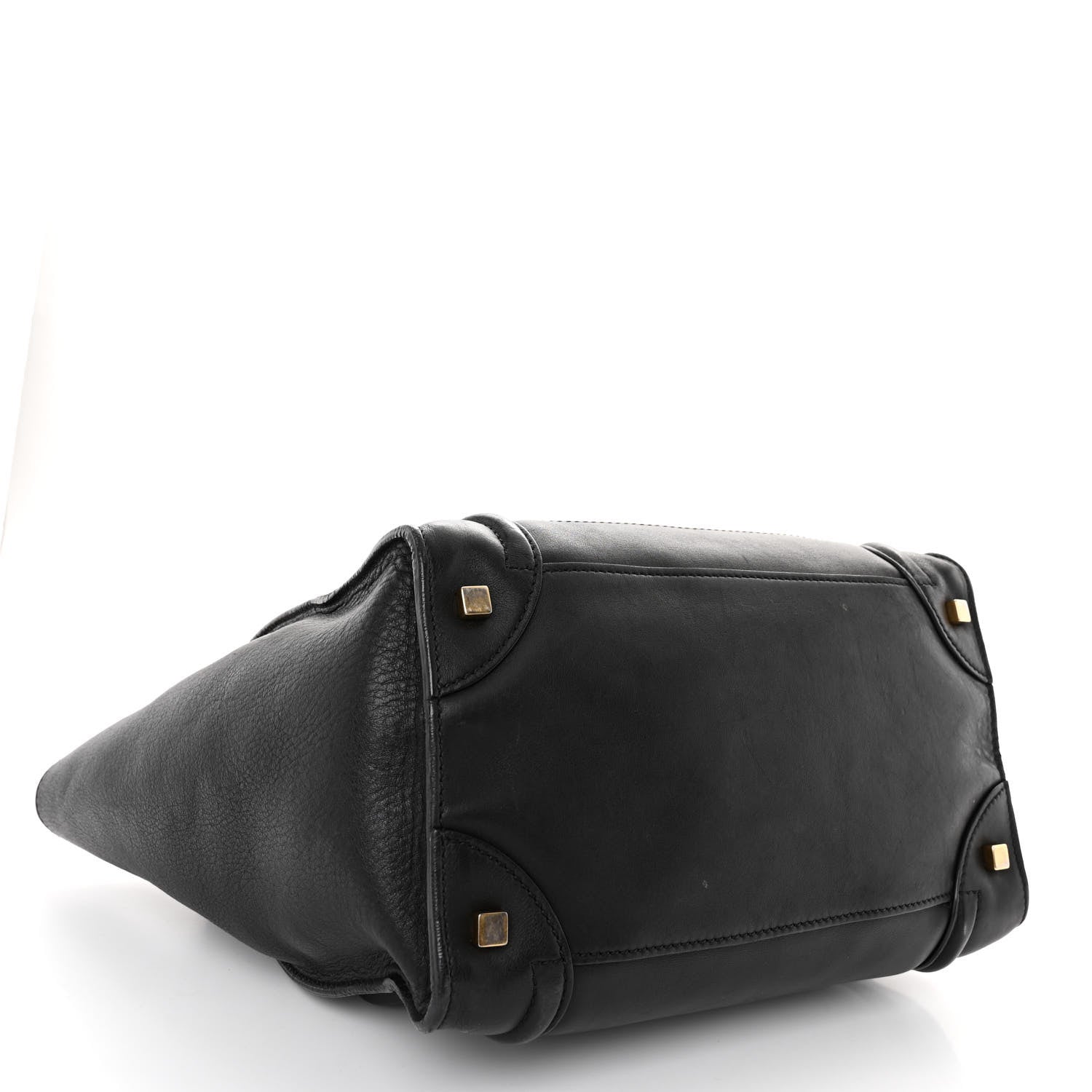 Celine Smooth Calfskin Mini Luggage Black 4 of 8