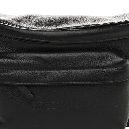 Balenciaga Smooth Calfskin Logo Large Everyday Beltpack Black 8 of 10
