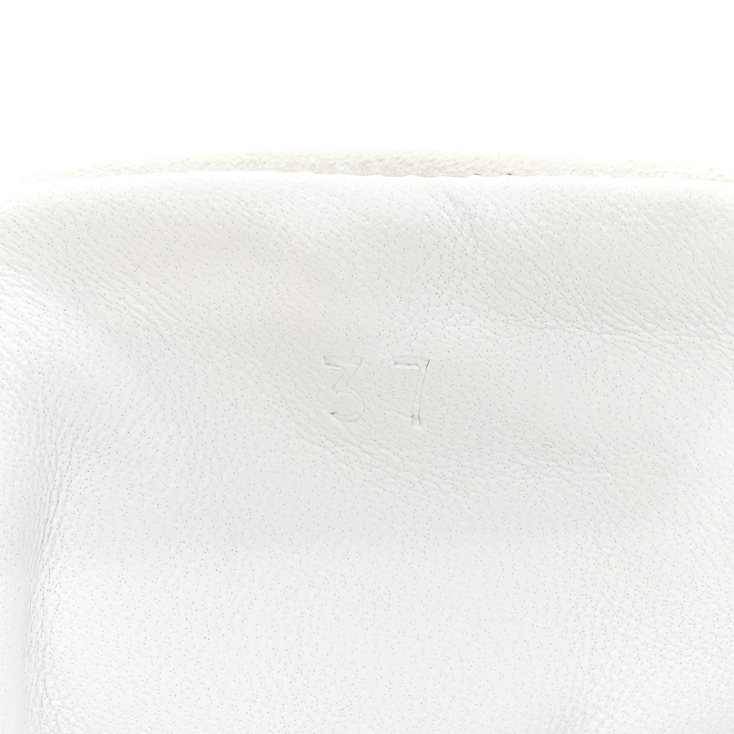 Hermes Calfskin Suede Goatskin Bouncing Sneakers 37 White 8 of 11