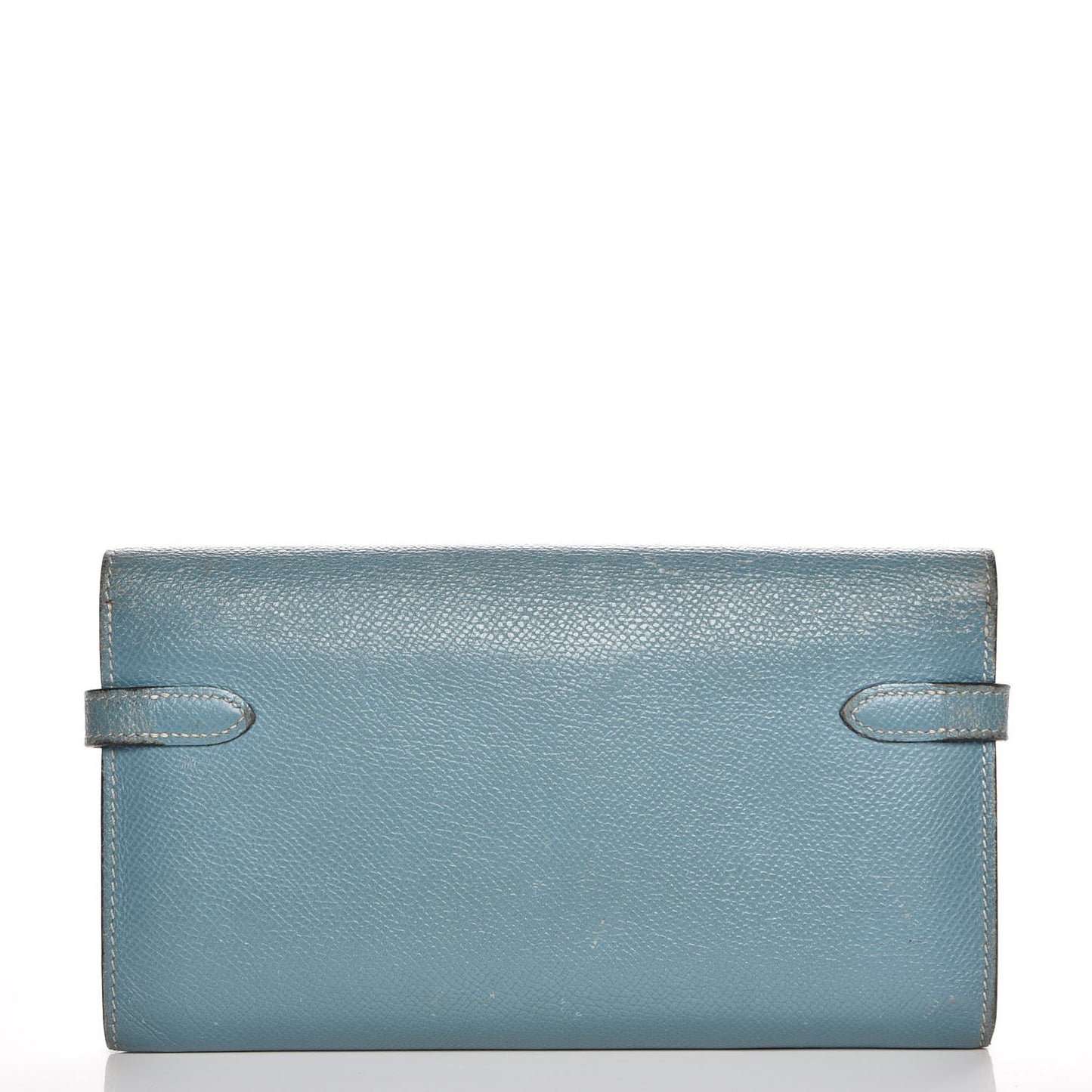 Epsom Kelly Longue Wallet Blue Jean