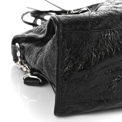 Balenciaga Agneau Classic Silver Hardware City Black 9 of 10