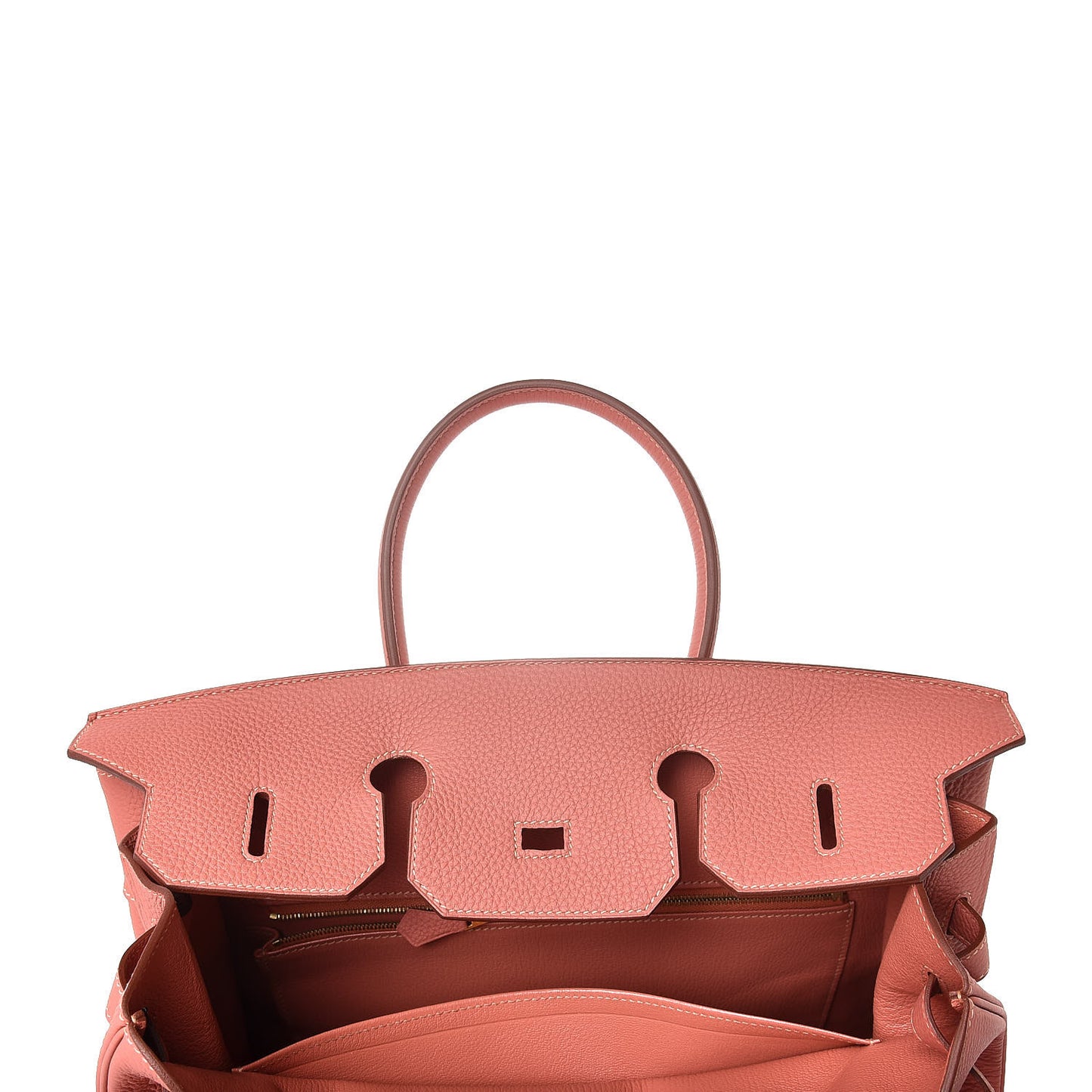 Togo Birkin 35 Rose Thé
