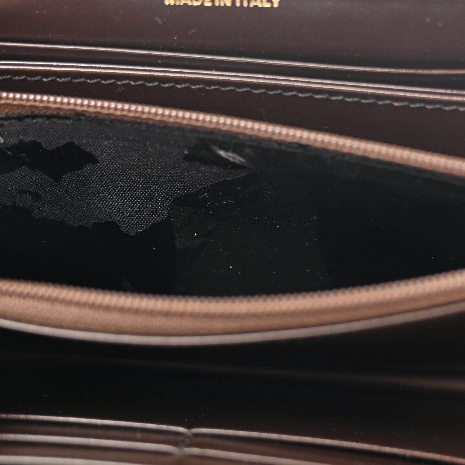 Burberry Haymarket Check Large Zip Around Wallet Brown 9 of 9