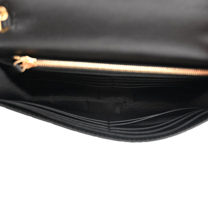 Gucci Guccissima Icon Chain Wallet Black 5 of 9