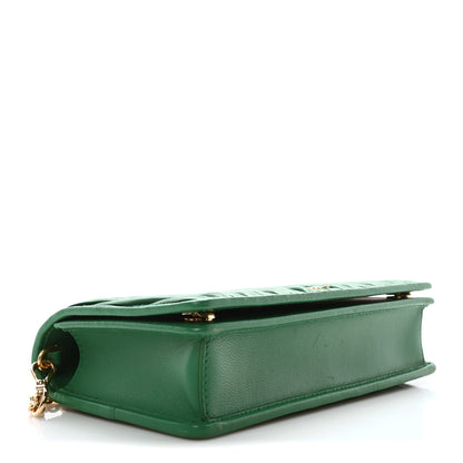 Miu Miu Nappa Matelasse Smartphone Holder With Chain Mango 4 of 10