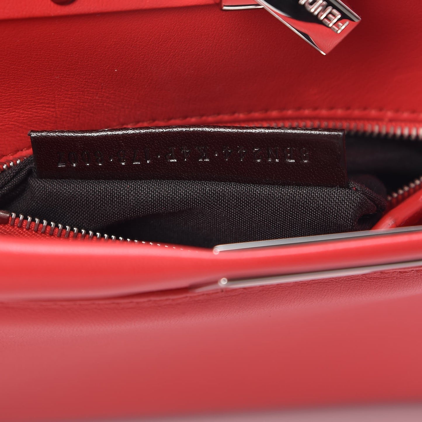 Nappa Mini Peekaboo Iconic Satchel Fiamma