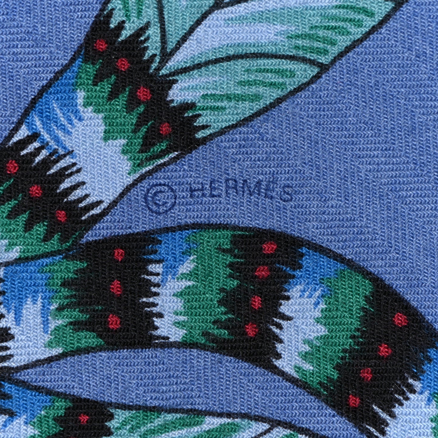 Cashmere Silk The Savana Dance Shawl 140 Bleu Lavande Vert Rose