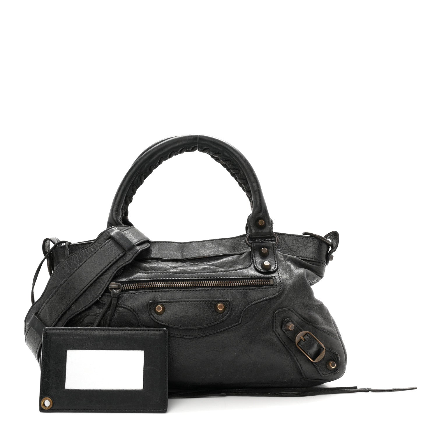 Balenciaga Agneau Classic Hardware First Black 3 of 12