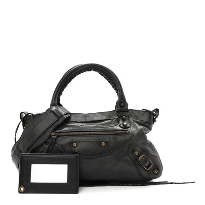 Balenciaga Agneau Classic Hardware First Black 3 of 12