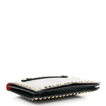 Valentino Garavani Nappa Rockstud Wristlet Clutch Jungle 4 of 10