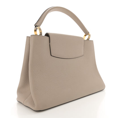 Louis Vuitton Taurillon Capucines MM Galet 3 of 14