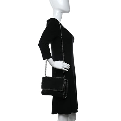 Stella McCartney Shaggy Deer Falabella Messenger Black 2 of 9