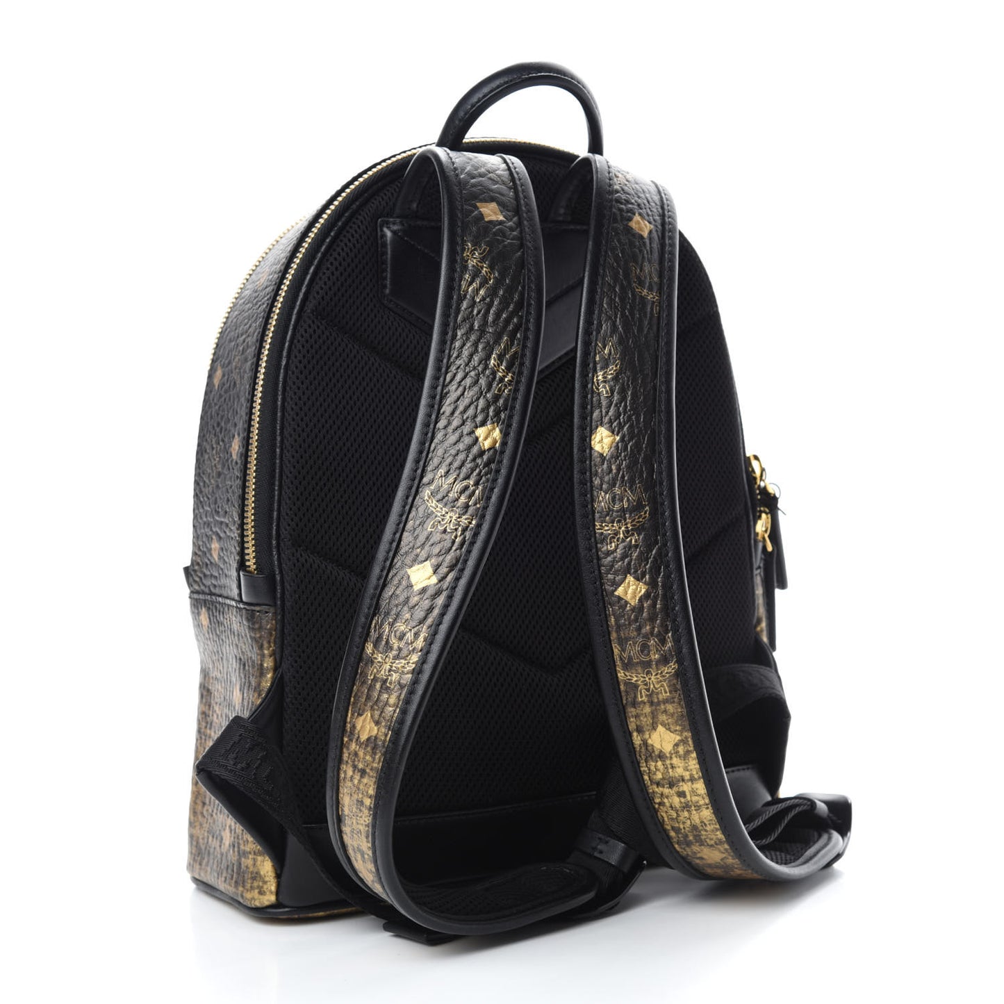 Gradation Visetos Small Stark Backpack Black Gold