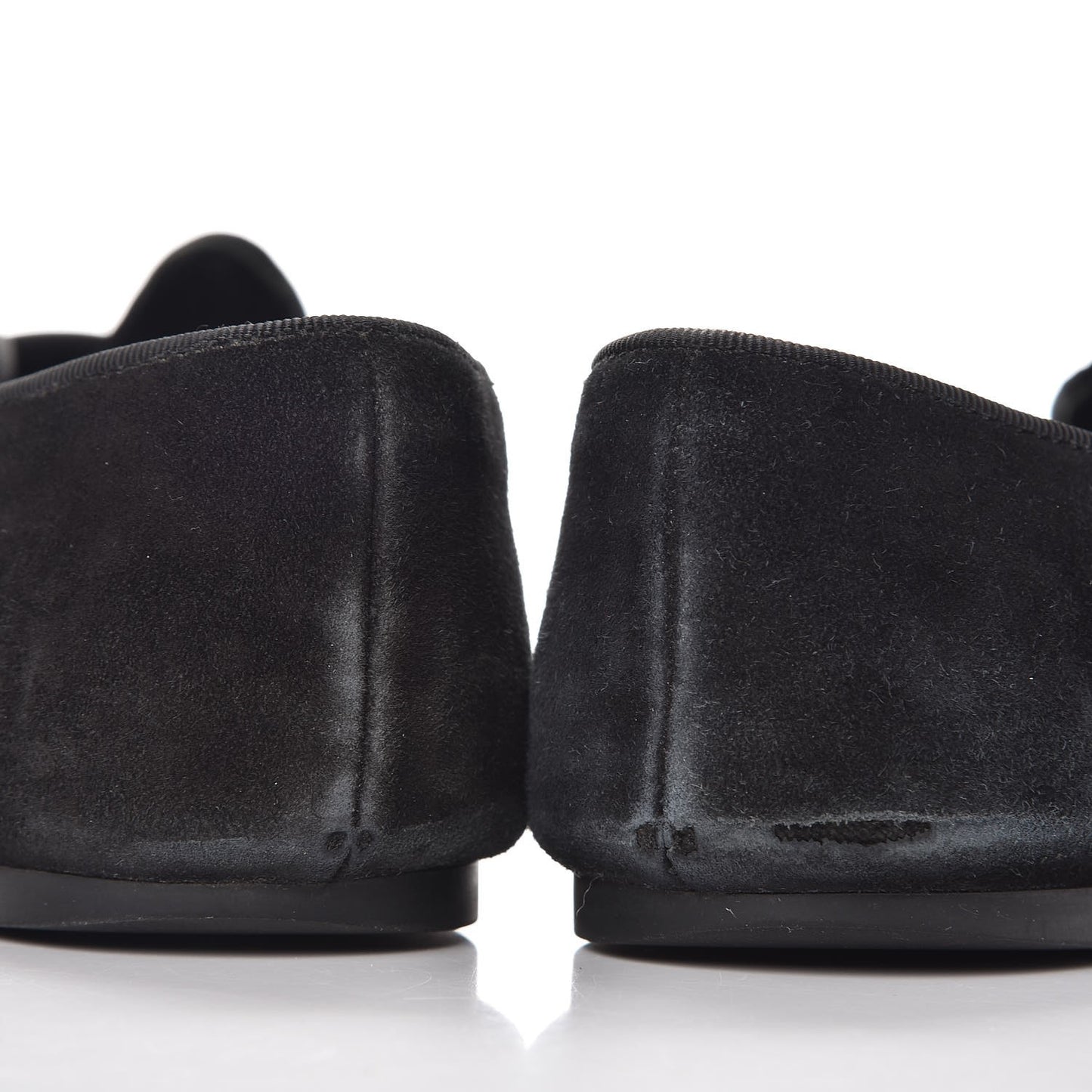 MARC By Suede Neville Dog Loafers 38.5 Black