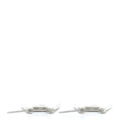 Louis Vuitton Zip Earrings Silver 3 of 7