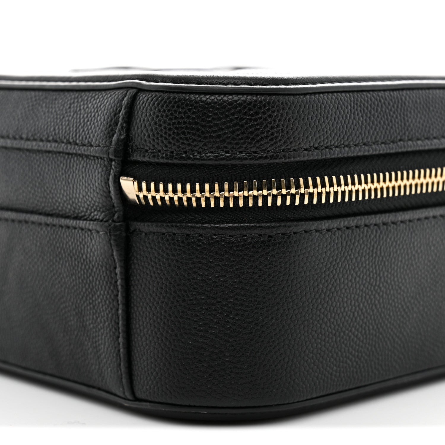 Chanel Caviar Quilted Medium CC Filigree Vanity Case Black 10 of 10