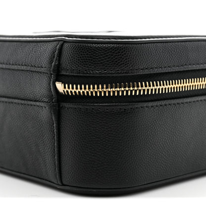 Chanel Caviar Quilted Medium CC Filigree Vanity Case Black 10 of 10