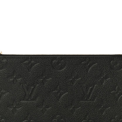 Louis Vuitton Empreinte Felicie Chain Wallet Zippered Insert Black 7 of 9