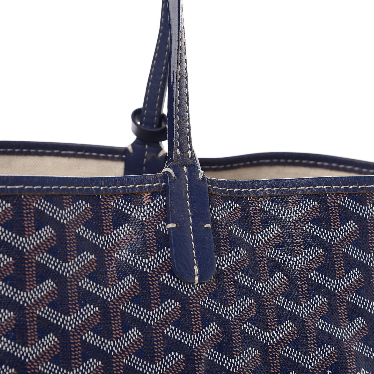 Goyardine Saint Louis PM Navy