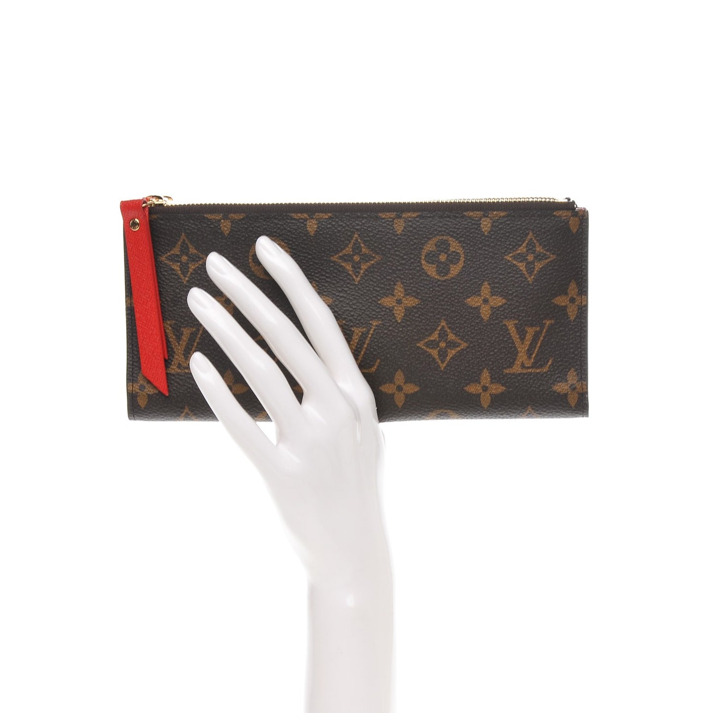 Monogram Adele Wallet Coquelicot