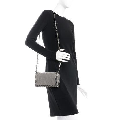 Stella McCartney Shaggy Deer Falabella Crossbody Bag Grey 2 of 8