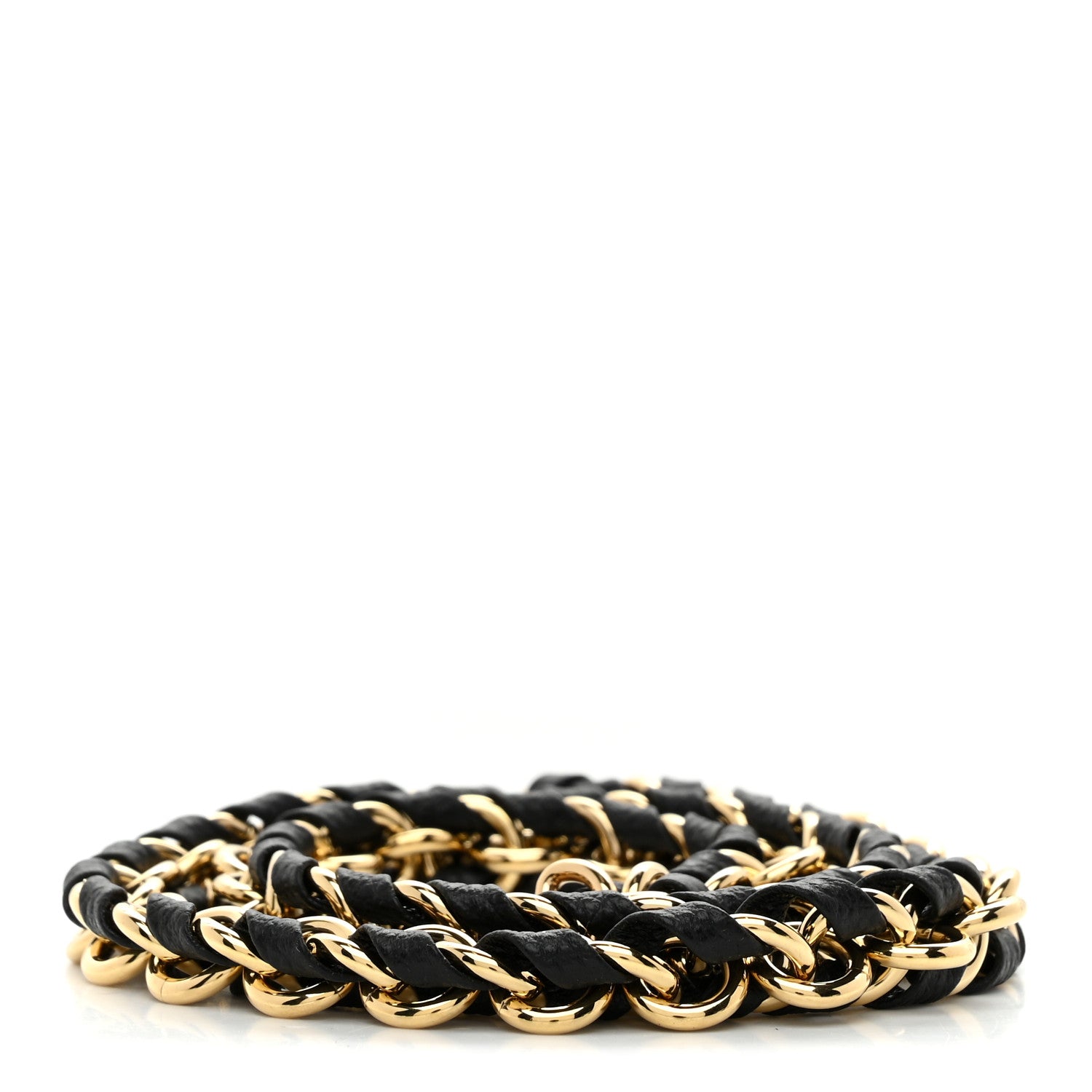 Louis Vuitton Calfskin Multi Pochette Chain Shoulder Strap Black Gold 2 of 3