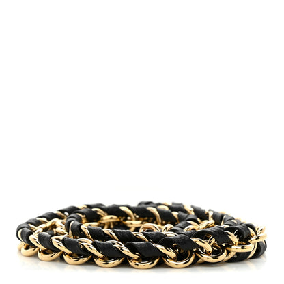 Louis Vuitton Calfskin Multi Pochette Chain Shoulder Strap Black Gold 2 of 3
