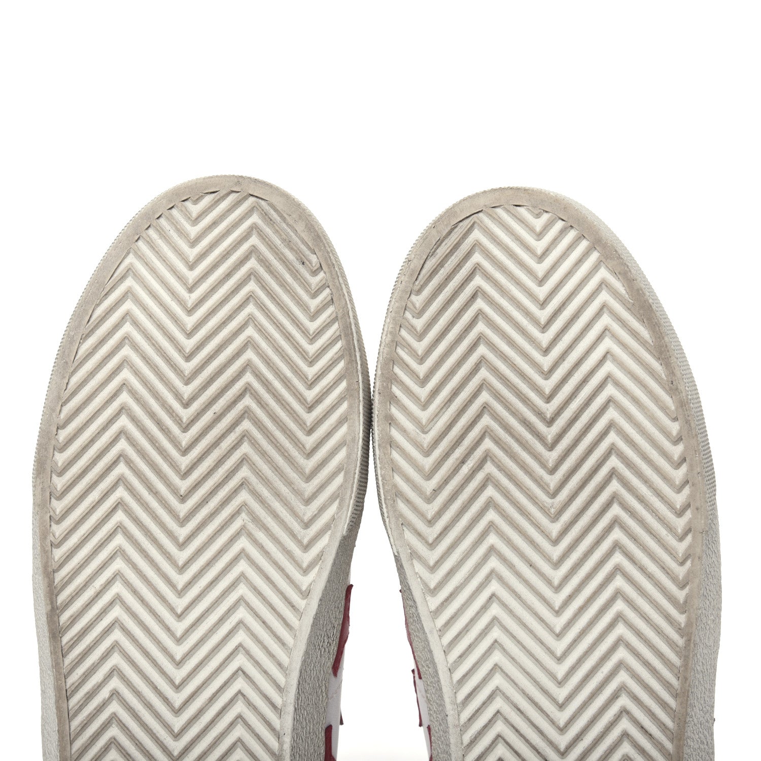 Saint Laurent Calfskin Star Court Sneakers 38.5 White Red 7 of 15