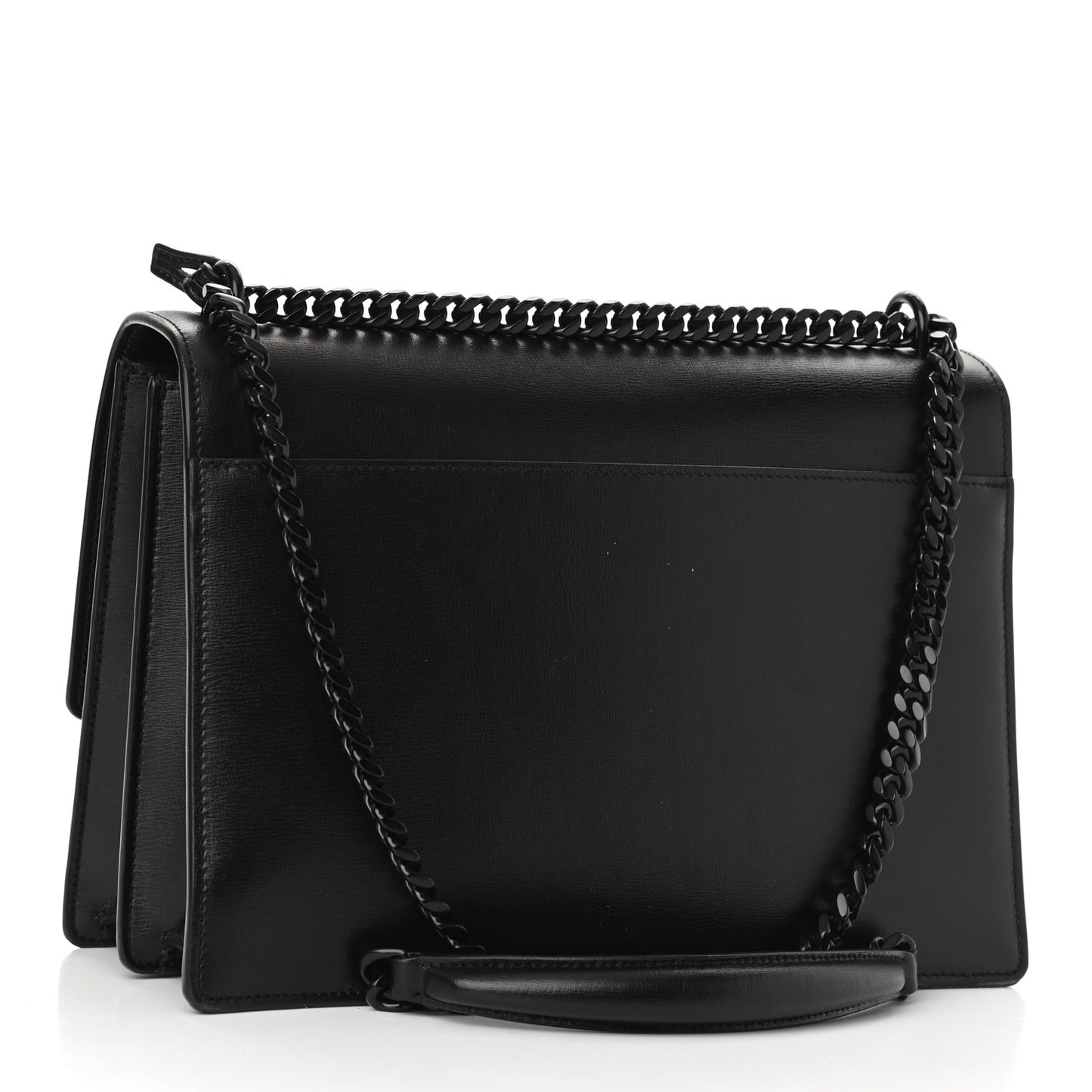 Calfskin Large Monogram Monochrome Sunset Black