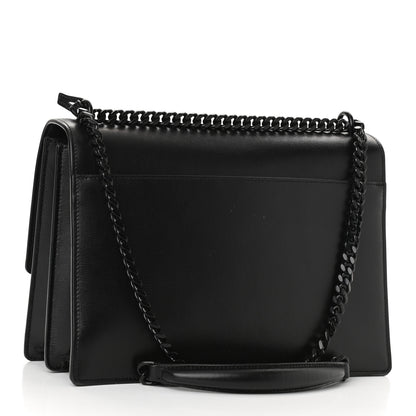 Saint Laurent Calfskin Large Monogram Monochrome Sunset Black 3 of 10