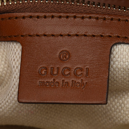 Gucci Monogram Small Brick Lane Boston Light Brown 6 of 12