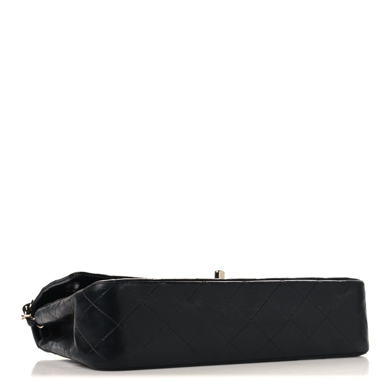 Chanel Lambskin Quilted Medium Double Flap Black 4 of 10