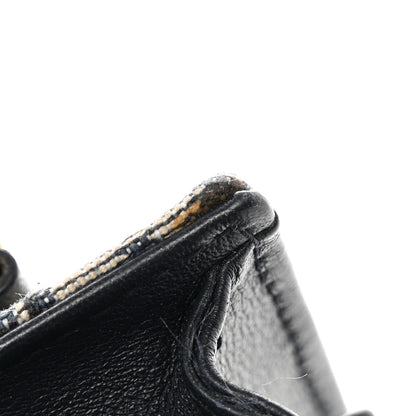 Christian Dior Oblique Saddle Card Holder Blue 9 of 9