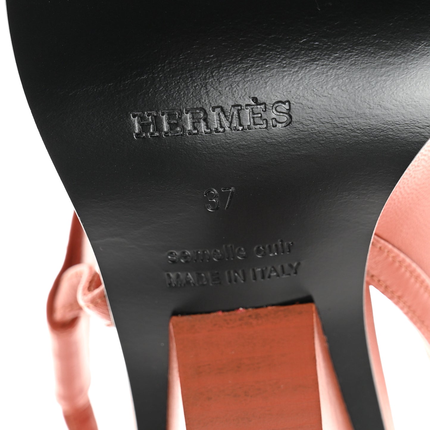 Nappa Inconnue 85 Sandals 37 Rouge De Turin