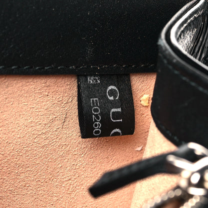 Gucci Velvet Skipper GG Monogram Small Dionysus Shoulder Bag Red Cipria Black 7 of 10