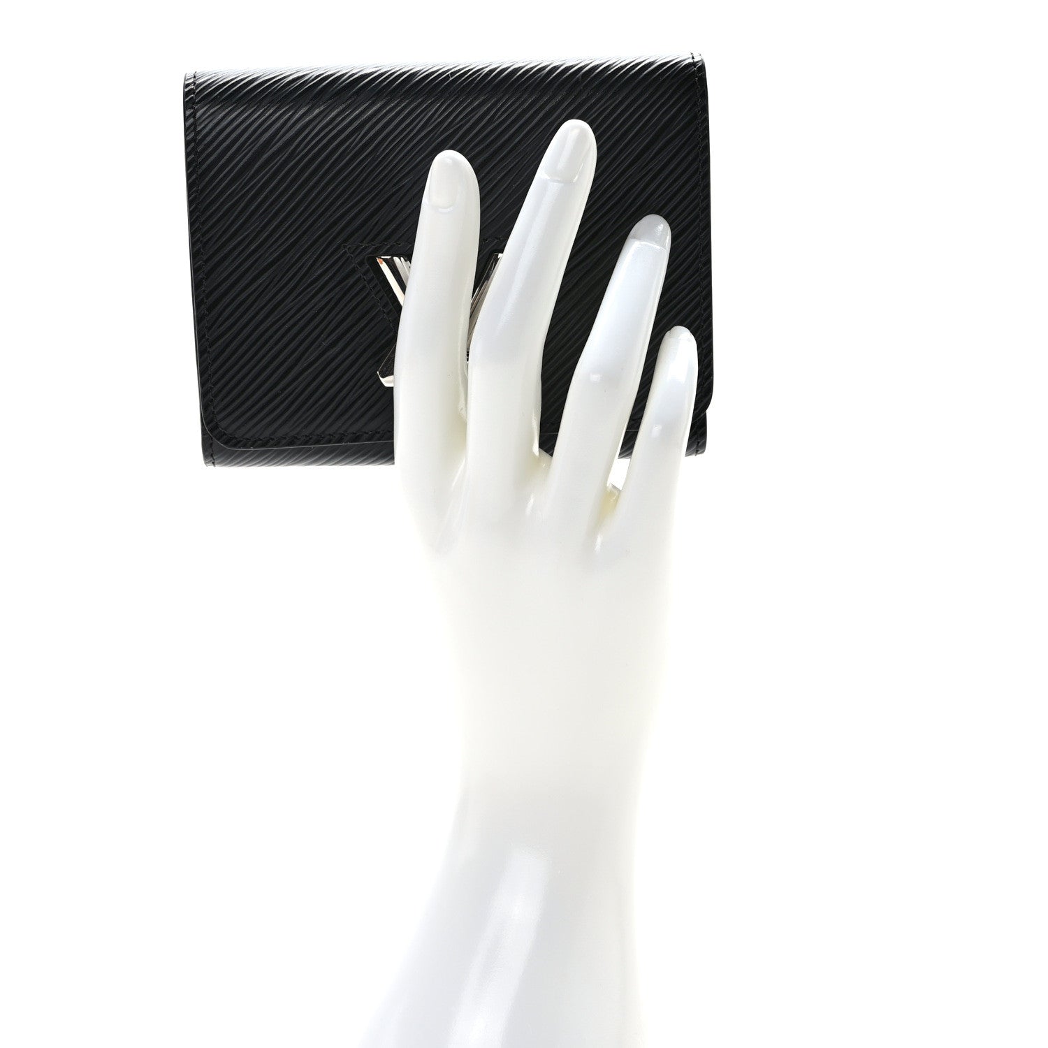 Louis Vuitton Epi Twist XS Wallet Black 2 of 7