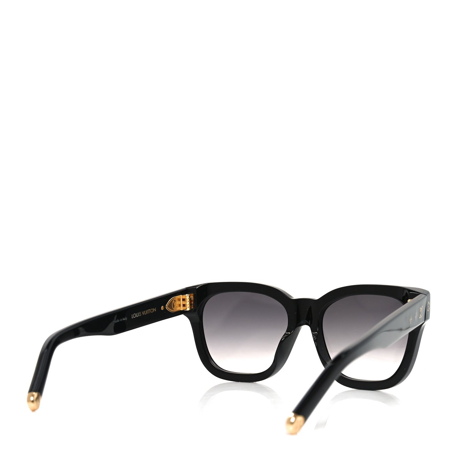 Louis Vuitton Acetate My Monogram Square Sunglasses Z1523E Black 4 of 7