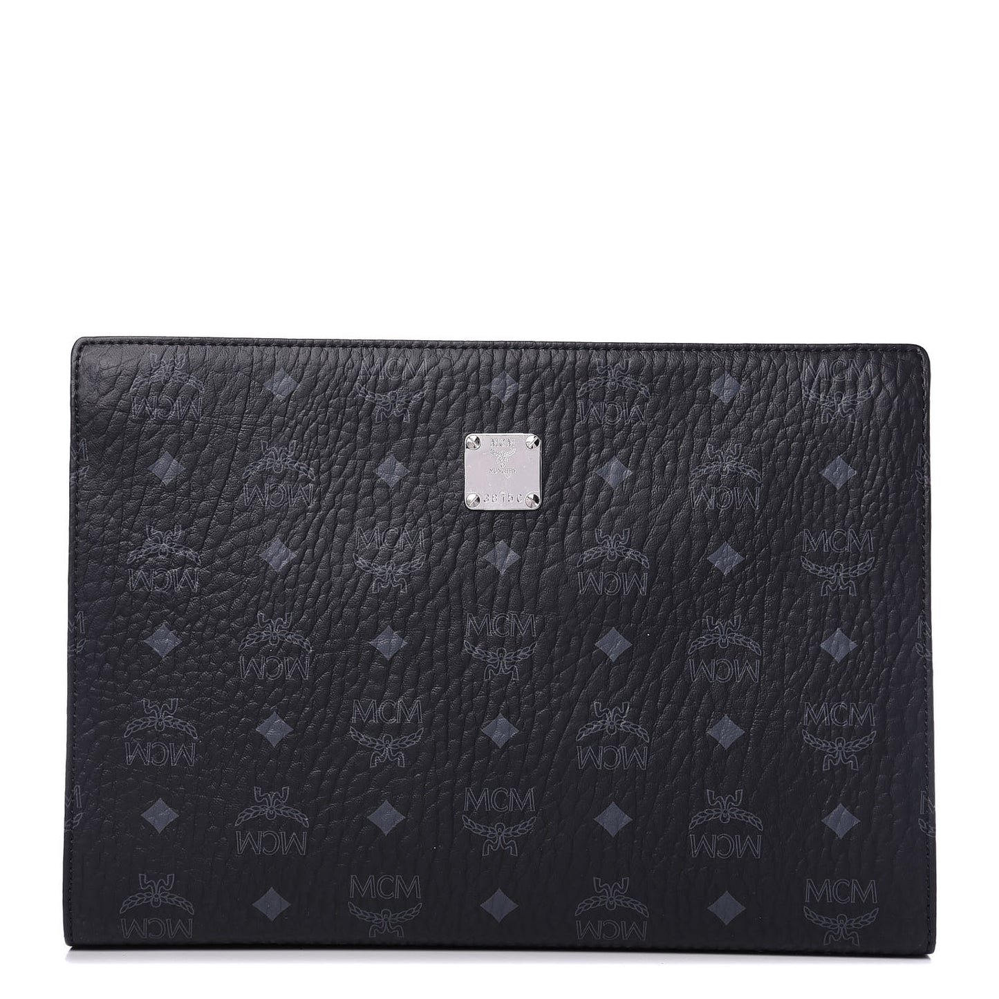 Visetos Medium Zip Pouch Black
