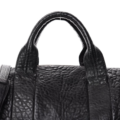 Alexander Wang Pebbled Lambskin Rocco Black Rose Gold Hardware 10 of 10