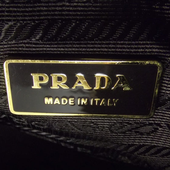 Prada Tessuto Nylon Striped Shoulder Bag 7 of 11