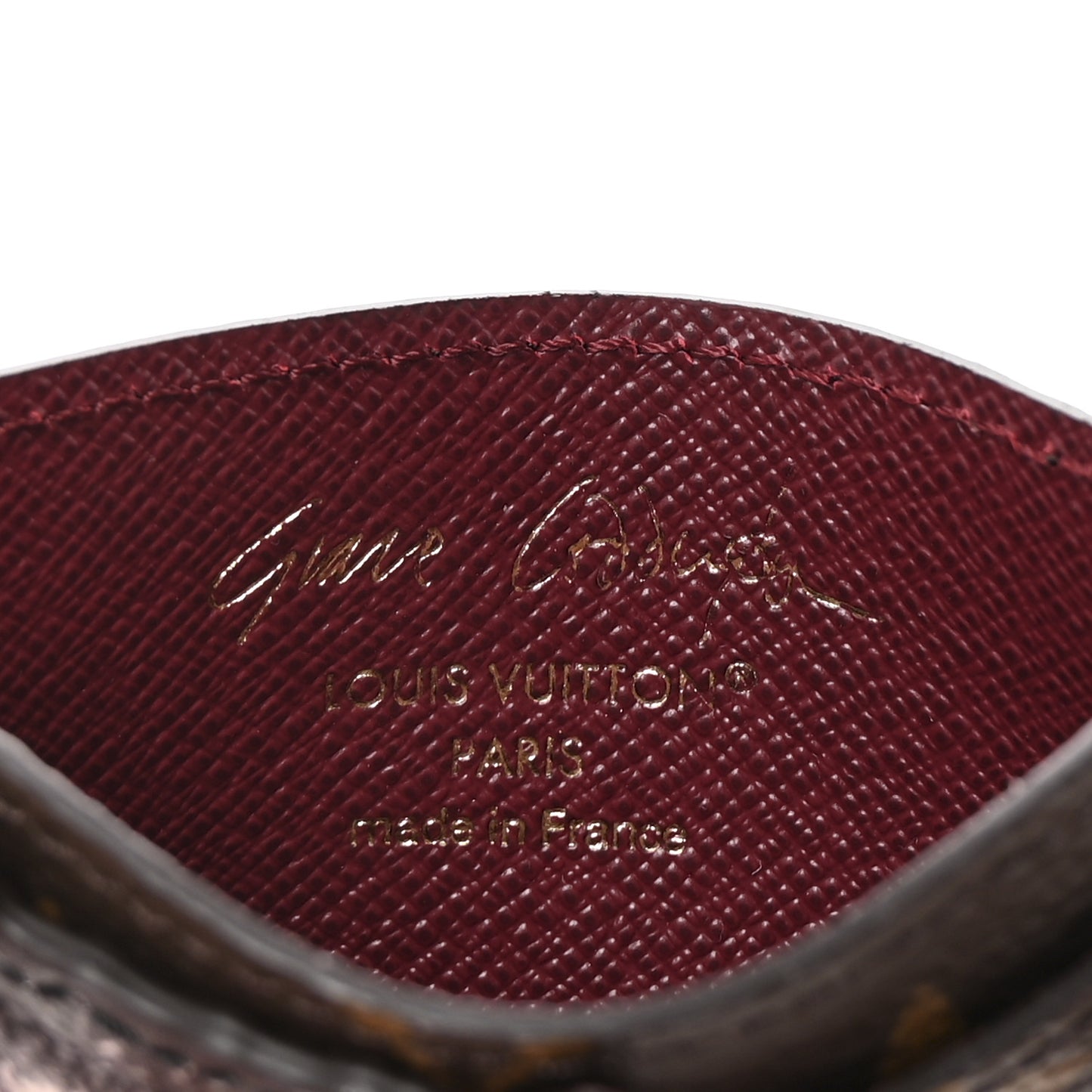 Monogram Travels With Grace Coddington Card Holder