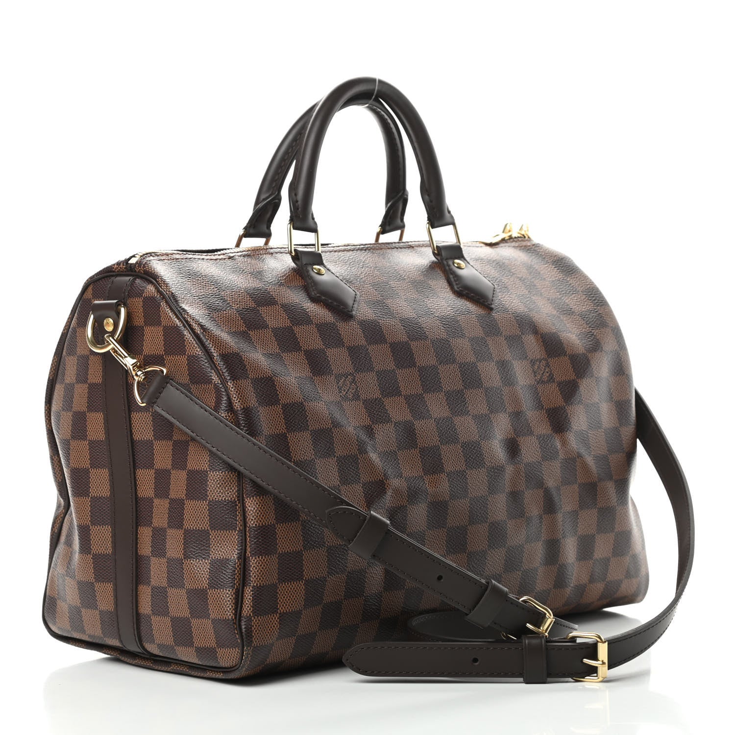 Louis Vuitton Damier Ebene Speedy Bandouliere 35 3 of 14