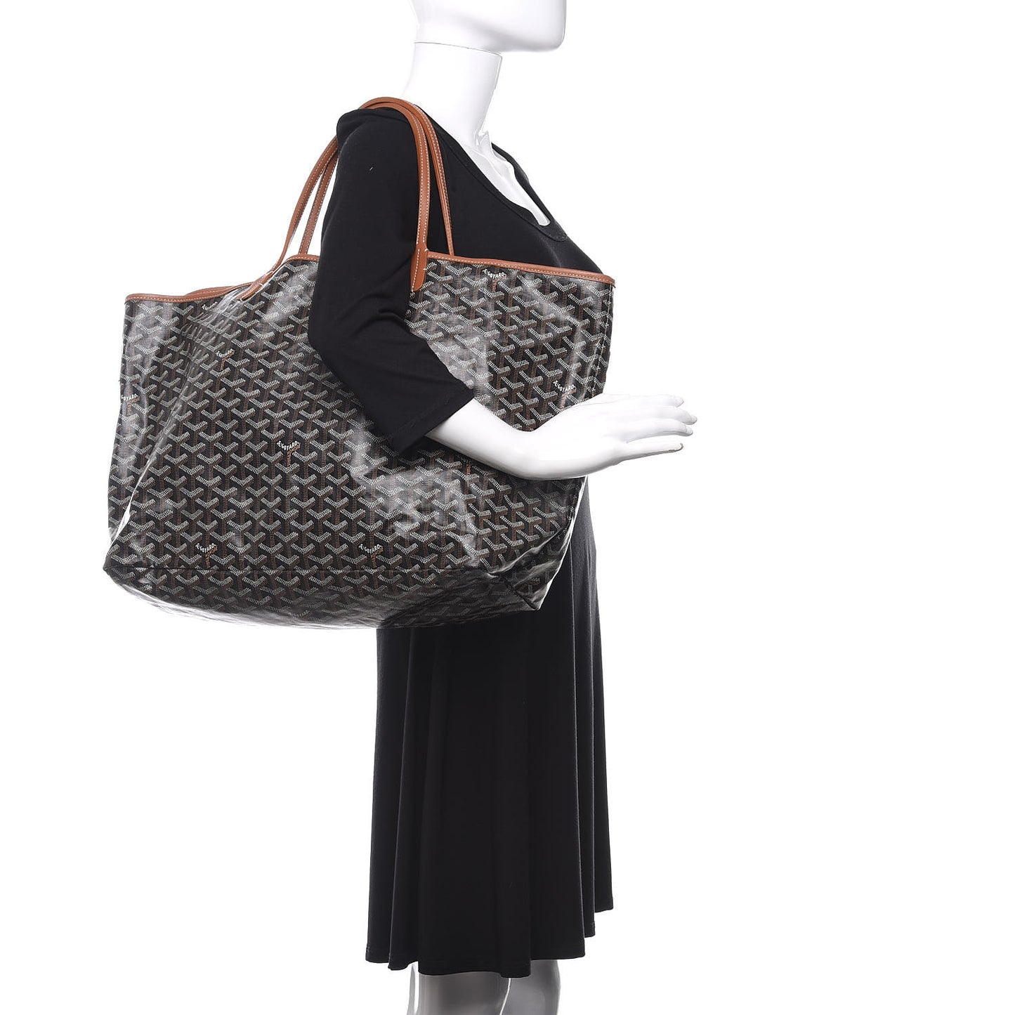 Goyardine Saint Louis GM Black Gold