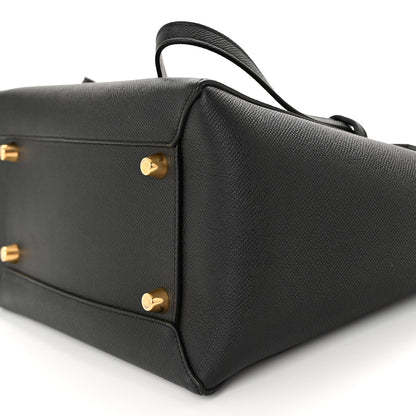 Celine Grained Calfskin Mini Belt Bag Black 10 of 10