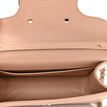 Valentino Garavani Calfskin Enamel Vlogo Small Loco Shoulder Bag Rose Cannelle 5 of 10