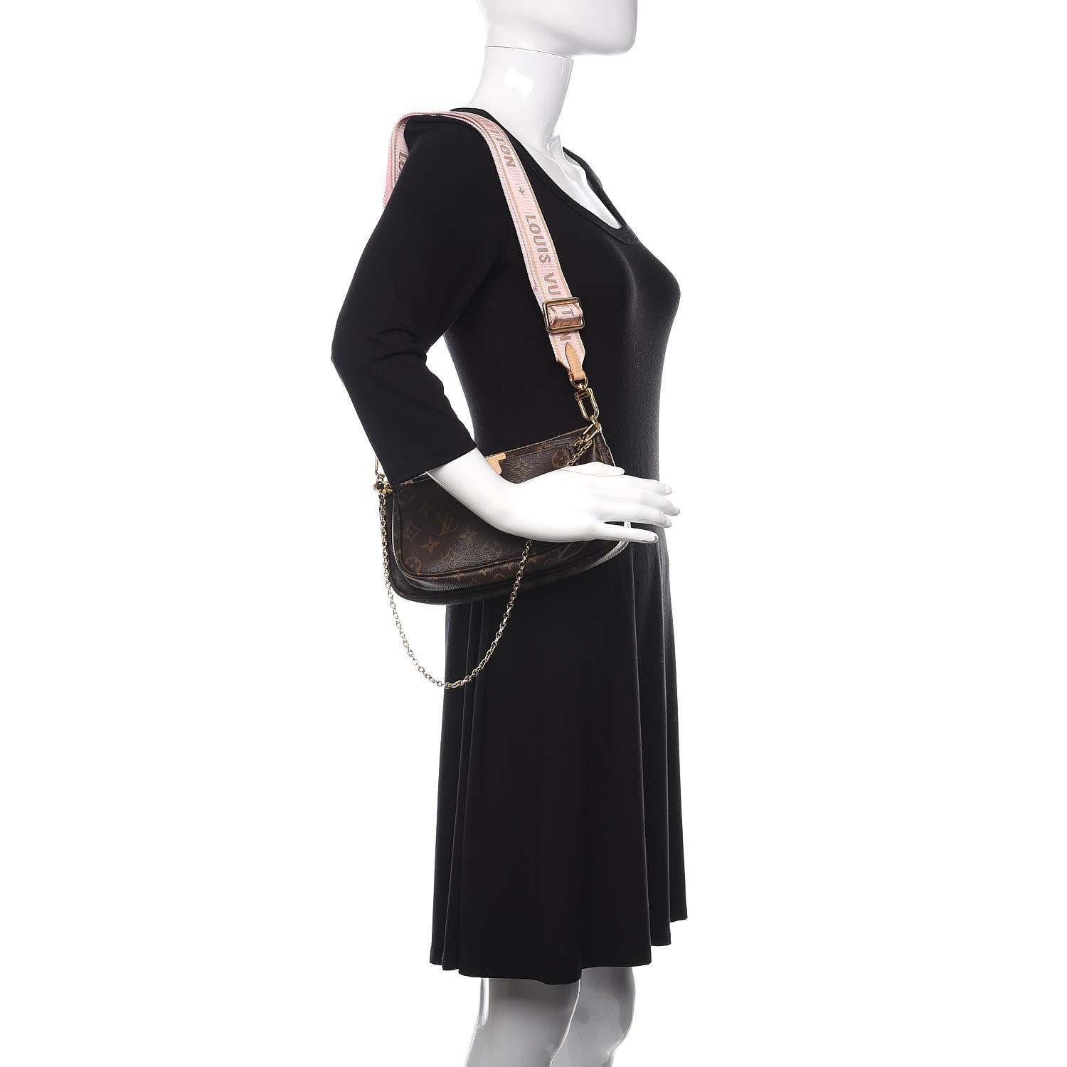 Louis Vuitton Monogram Multi Pochette Accessories Rose Clair 2 of 12