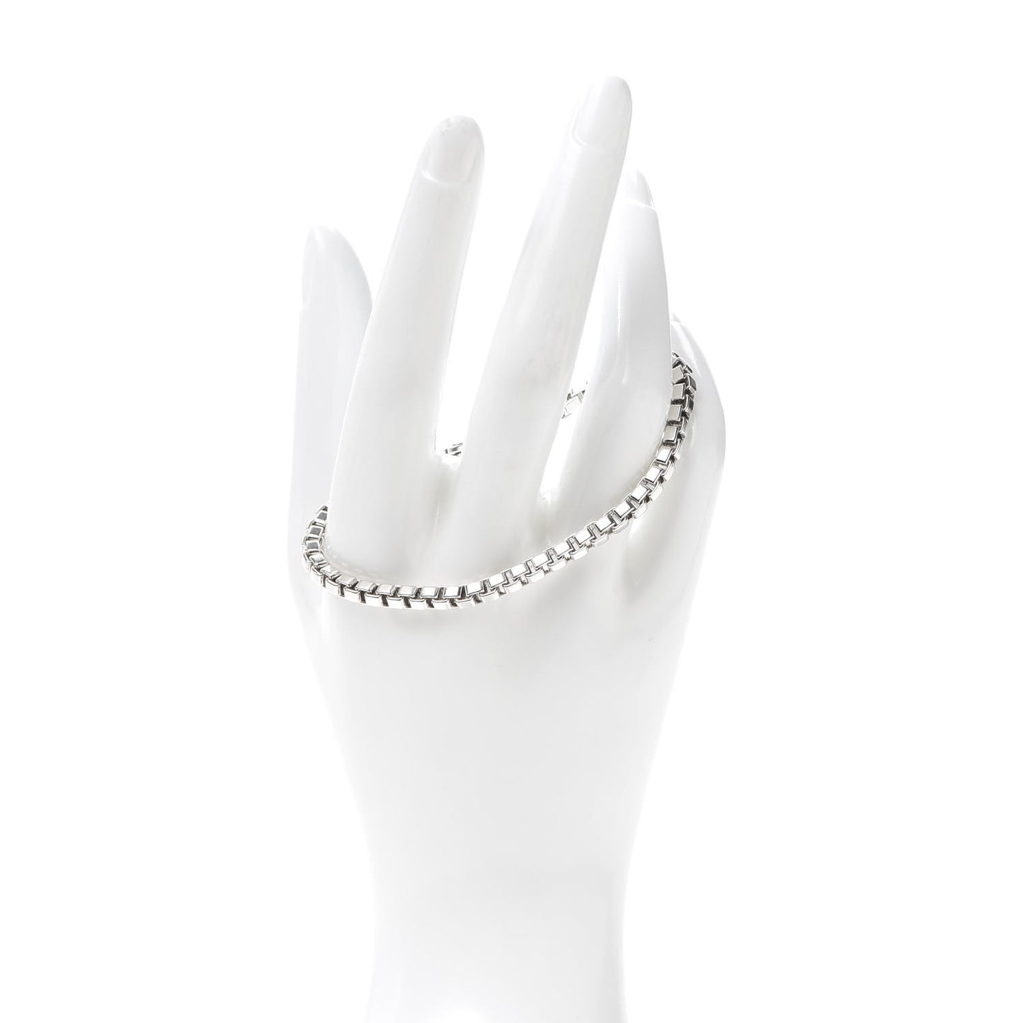Sterling Silver 4mm Venetian Link Bracelet