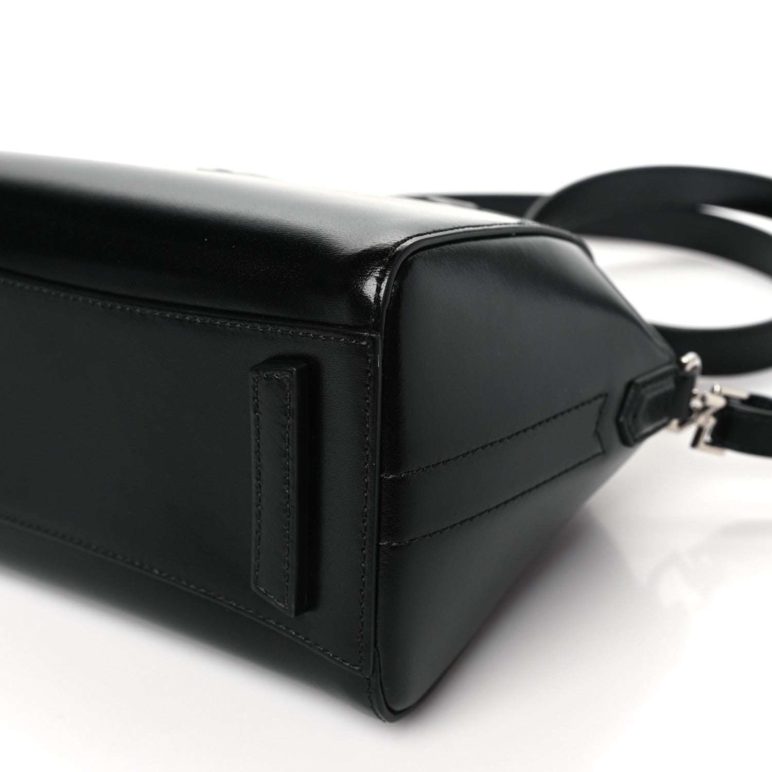 Givenchy Shiny Lord Calfskin Mini Antigona Black 10 of 10