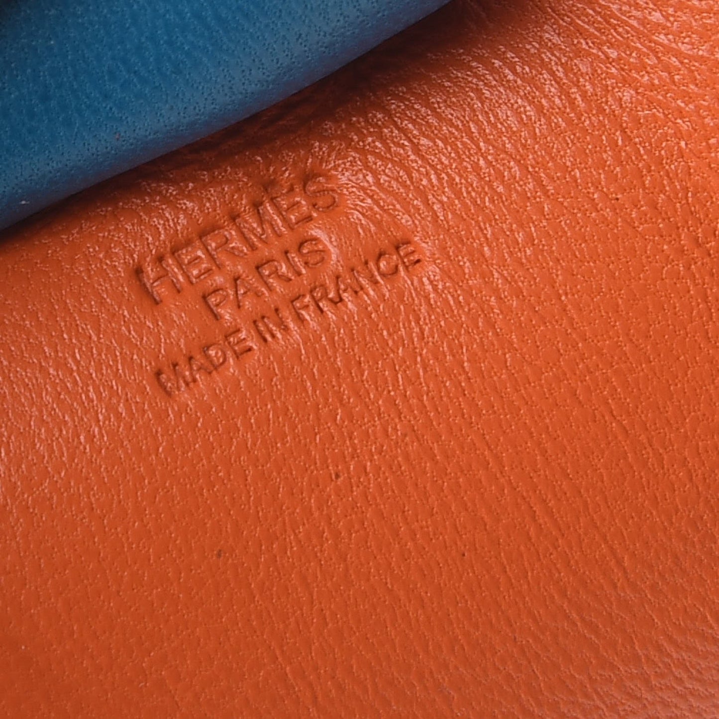 Milo Lambskin Grigri Rodeo Horse Bag Charm MM Feu Celeste Bleu Izmir